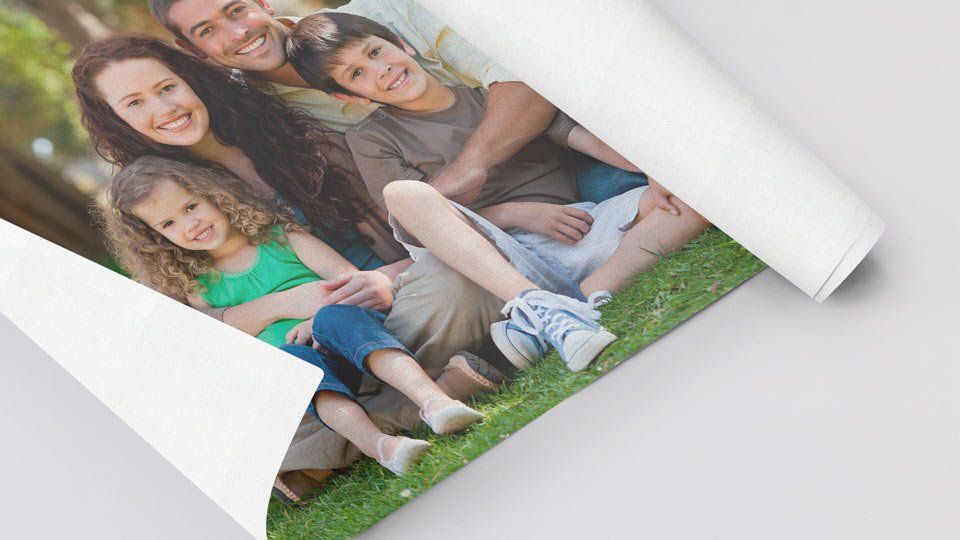 Rolled canvas prints