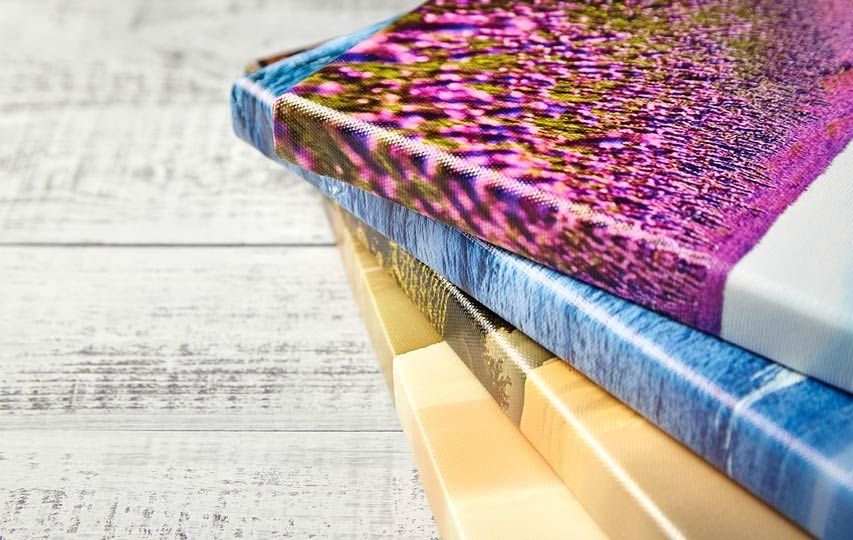 Colorful large canvas prints