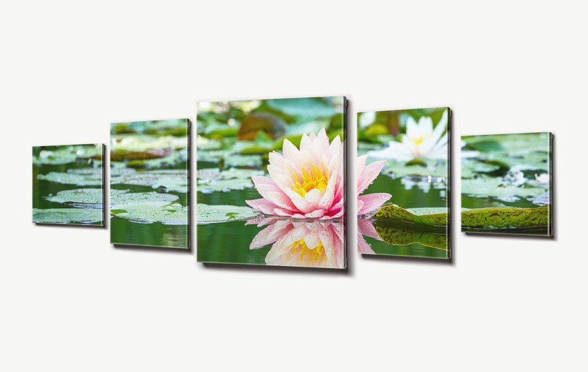 Five piece canvas prints