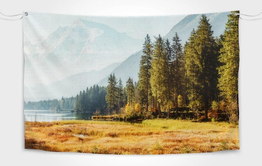 Large canvas print material