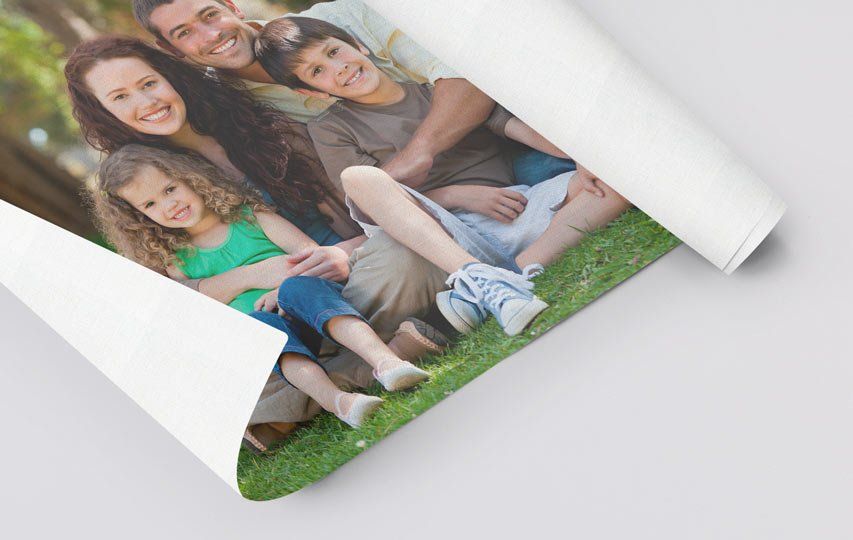 Rolled canvas prints